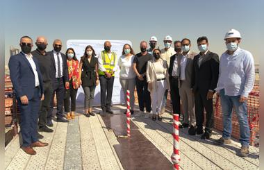 Topping out  of Belgravia Heights I in Jumeirah Village Circle marks a celebration by Ellington Properties