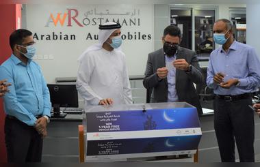 Arabian Automobiles declared 25 winners of free vehicle maintenance for one year