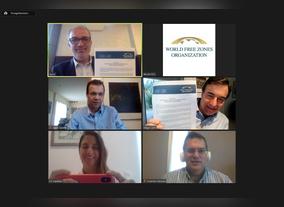  Agreement signed by World FZO with free trade zone organizations of India and Uruguay