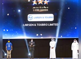 Top honours at Dubais Taqdeer Awards  secured by  Larsen & Toubro (L&T)  