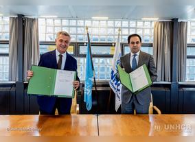 To develop joint humanitarian initiatives Higher Committee of Human Fraternity and UN Refugee Agency sign letter of intent 