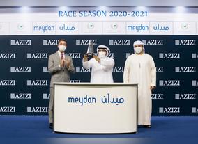 THE FINALE OF THE DUBAI RACING SEASON WAS CO-SPONSORED BY AZIZI DEVELOPMENTS  