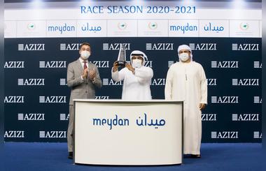 THE FINALE OF THE DUBAI RACING SEASON WAS CO-SPONSORED BY AZIZI DEVELOPMENTS  