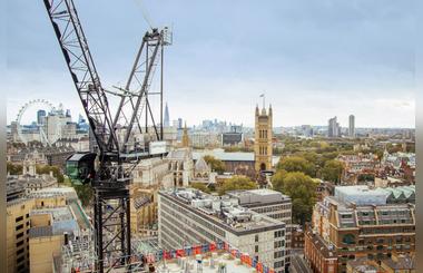 SHUAA Capitals Northacre tops out The Broadway, one of the largest projects in Central London.