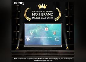 BenQ Crowned No.1 Interactive Flat Panel Brand in the Middle East for Q1 2020.