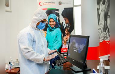 Imdaad conducts disinfection service at Emirates Red Crescent to  offer safe employee and visitor experiences