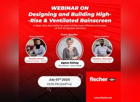 A webinar for thought Designing and Building High-rise Ventilated  Rainscreen Facade Systems by industry experts!