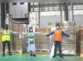 In Middle East & North Africa Mobilization Nestl Supports 100,000 Families & 50,000 Health Professionals, Donates 10 Million Food & Beverage Servings, 620,000 Water Liters