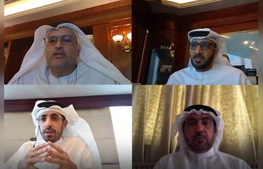 To Explore Ways to Maintain and Develop Operations, Ministry of State for Federal National Council Affairs and FNC General Secretariat Hold 2nd Remote Coordination Meeting