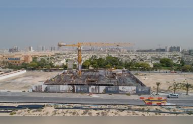 21% construction milestone reaches Berton in Al Furjan