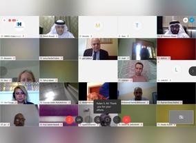 With Members Of Association Of Arab Universities HBMSU Shares Smart Learning Tools & Techniques 