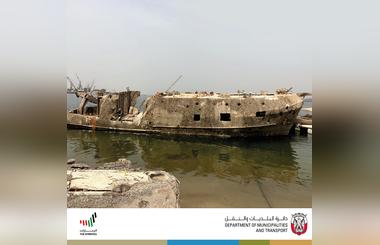 164 Wrecks from Several Areas in Abu Dhabi Removed by The Department of Municipalities and Transport 