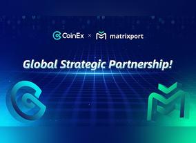 Global Strategic Partnership with Matrixport to Provide Over-the-counter Service Announced by CoinEx 