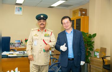 Amidst COVID-19 Outbreak Al Fonoon Donates 100,000 Surgical Facemasks to Dubai Police