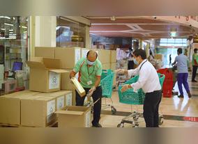 Food Boxes To Tenants At Naif And Al Ras Provided By Wasl Properties 