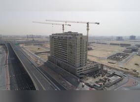 90% Construction Progress Hit at Azizis Plaza 