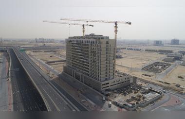 90% Construction Progress Hit at Azizis Plaza 
