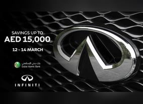 To offer clients exclusive discount, low interest rate, & flexible deferred payment INFINITI of Arabian Automobiles partners with DIB