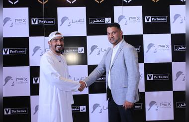 Vlogger Fex connects the fastest growing V PERFUMES Retail along with his signature collections