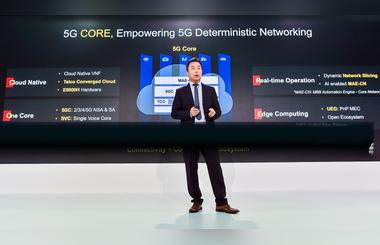 Industrys First Deterministic Networking Oriented 5G Core Network Unveiled by Huawei