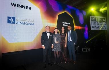 For Second Year In A Row At Mena Fund Manager Performance Awards Al Mal Capital PSC Voted UAE Asset Manager Of The Year 