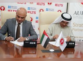 A Deal with British Council to Act as Exam Center Signed By AURAK 