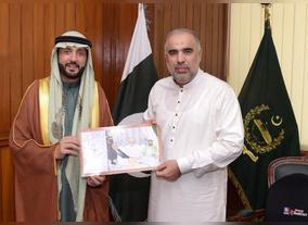 His Excellency Suhail Mohd Al Zarooni met The Speaker of the National Assembly of Pakistan Honorable His Excellency Asad Qaiser