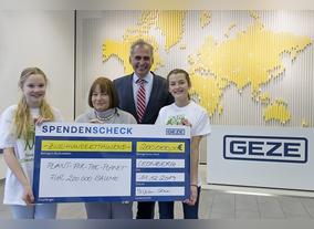 GEZE Donates 200,000 Trees 