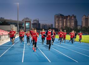 Dubai Holding Corporate Team Gears Up for the 2020 Dubai Marathon with a series of tailored training sessions 