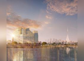 Azizi Developments marks 35% construction  milestone at its Creek Views project