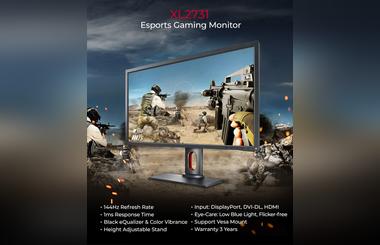 BenQ Introduces New Esports gaming Monitor, ZOWIE XL2731 With Black eQualizer And color Vibrance In middle east