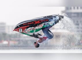 WORLD AQUABIKES TITLE Offer IS DISRUPTED IN SHARJAH ON WHICH AL TAYER BATTLED