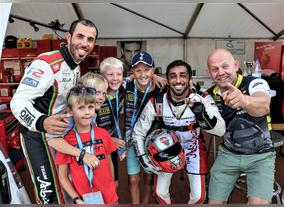 RACE LEGEND BACK AFTER BREAKING NECK SEES MORE WORLD TITLES ON THE WAY TO ABUDHABI