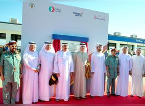 His Highness Sheikh Saud bin Saqr Al Qasimi inaugurates the UAEs largest Tasjeel Auto Village in Ras Al Khaimah by ENOC