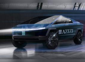 10 Tesla Cybertrucks was pre-orders by Azizi Developments for it customer site visits