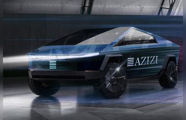 10 Tesla Cybertrucks was pre-orders by Azizi Developments for it customer site visits