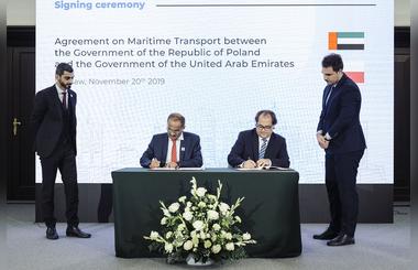 UAE and Poland discuss ways to strengthen bilateral relations in maritime transport sector
