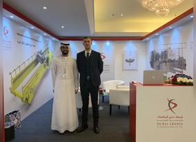 Dubai Cranes partcipates at ARABAL 2019