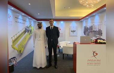 Dubai Cranes partcipates at ARABAL 2019