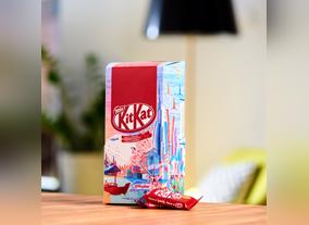 KitKat unveils its National Day limited-edition pack through the minds eye of Emirati artist Mariam Abbas