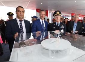 Leonardo and Falcon Aviation Services launch groundbreaking urban mobility concept combining helipad, showroom and first-class lounge areas
