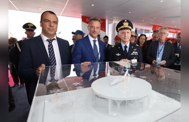 Leonardo and Falcon Aviation Services launch groundbreaking urban mobility concept combining helipad, showroom and first-class lounge areas
