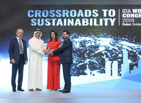 International Desalination Association honours HE Saeed Al Tayer, MD and CEO of DEWA with the Presidential Award