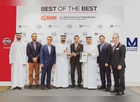 Al Masaood Automobiles Nissan Wins Prestigious Nissan Global Award 2019 - NSC