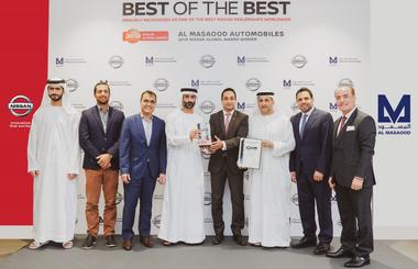 Al Masaood Automobiles Nissan Wins Prestigious Nissan Global Award 2019 - NSC