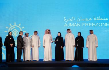 Ajman Free Zone wins the Modama Award for The Most Committed Entity category