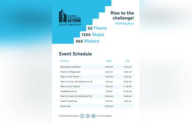 Media Invite: Dubai Holding SkyRun 2019 Race Date: Friday 25 October 2019