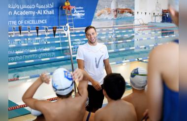 GEMS Wellington Academy introduces Swimming Center with world champion Chad Le Clos