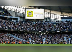 Etihad Airways raises the roof on  Manchester City opening home match