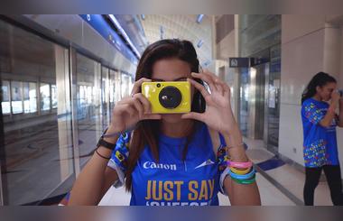 10th Anniversary of Dubai Metro joins the Canon and RTA once again 100 camera and printer prize give-aways were won through promoters and social media